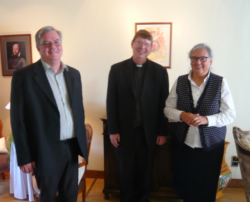 Ankunft in Belgien bei Sr. Josiane