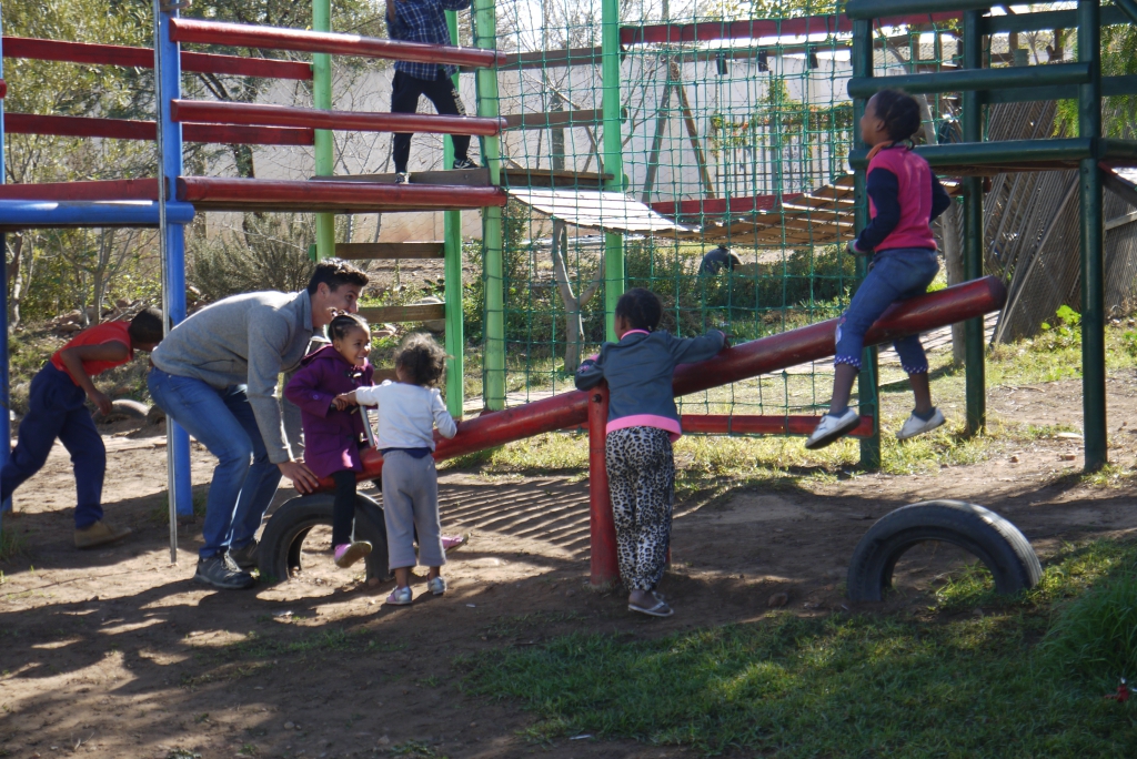 Spielplatz im Care-Center