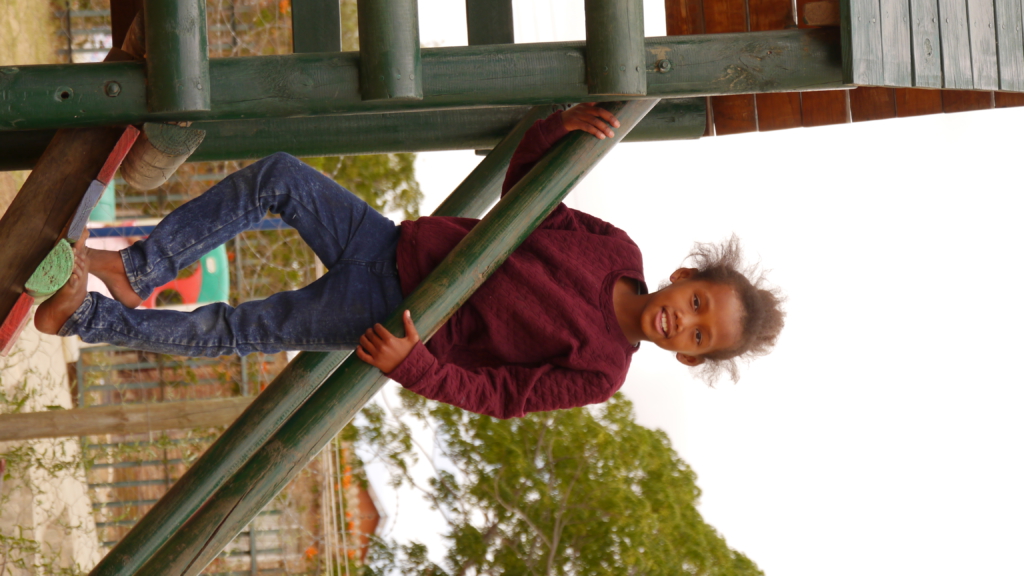 Auf dem Spielplatz von Scrosoppi