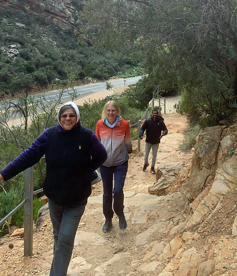 Lena Frigger in Südafrika