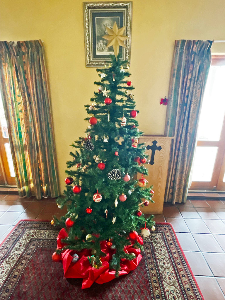 Weihnachtsbaum in St. Niklas