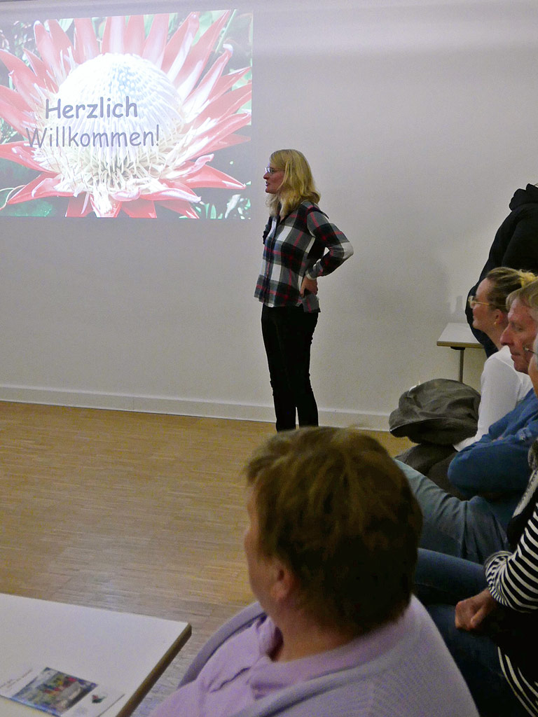 Lenas Vortrag in Brilon