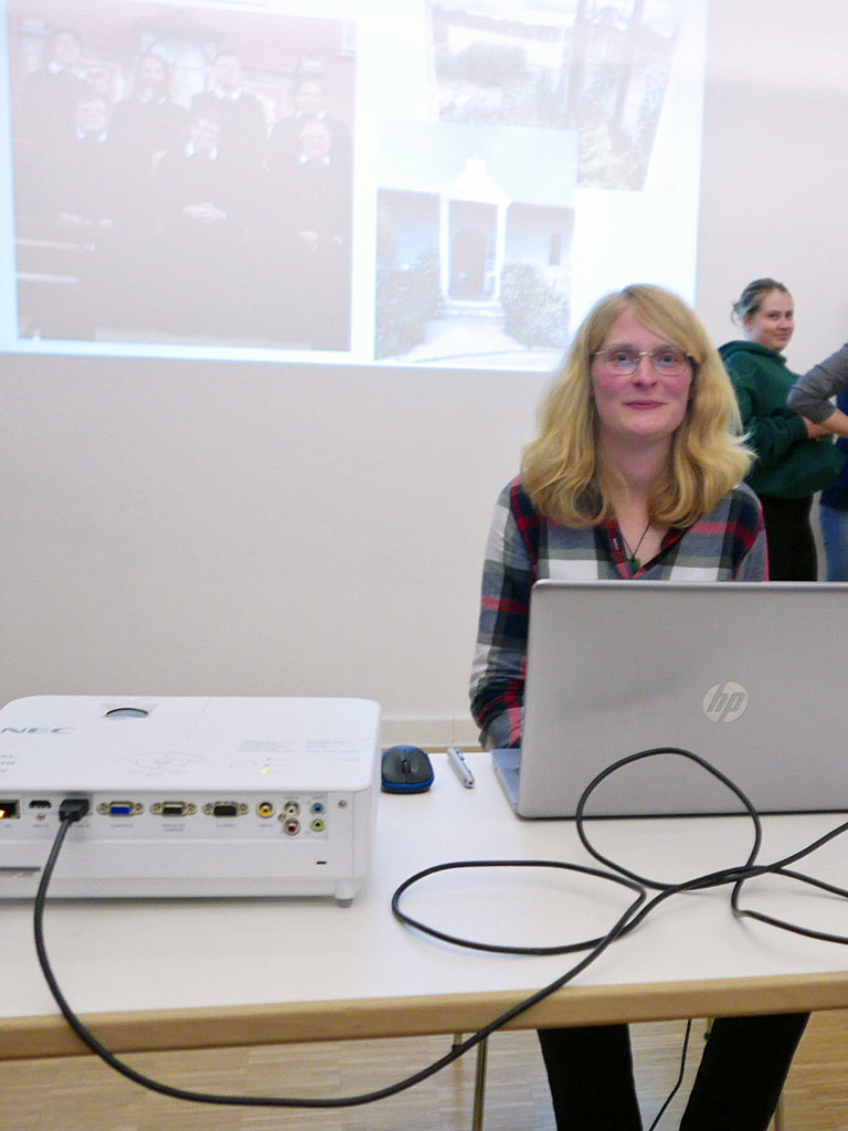 Lenas Vortrag in Brilon