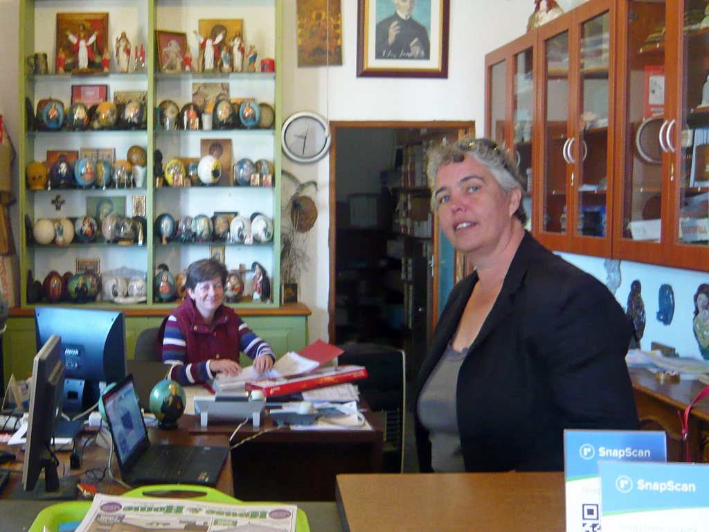 der kleine Laden für Besucher im Care-Center