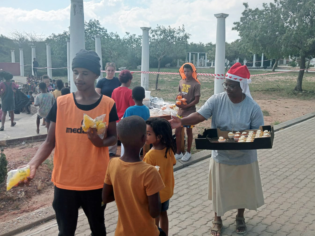 zum Nikolausfest gibt es Süssigkeiten für alle