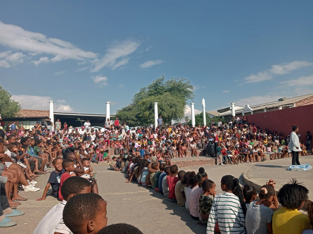 die atemberaubende Kulisse beim Nikolaus-Fest