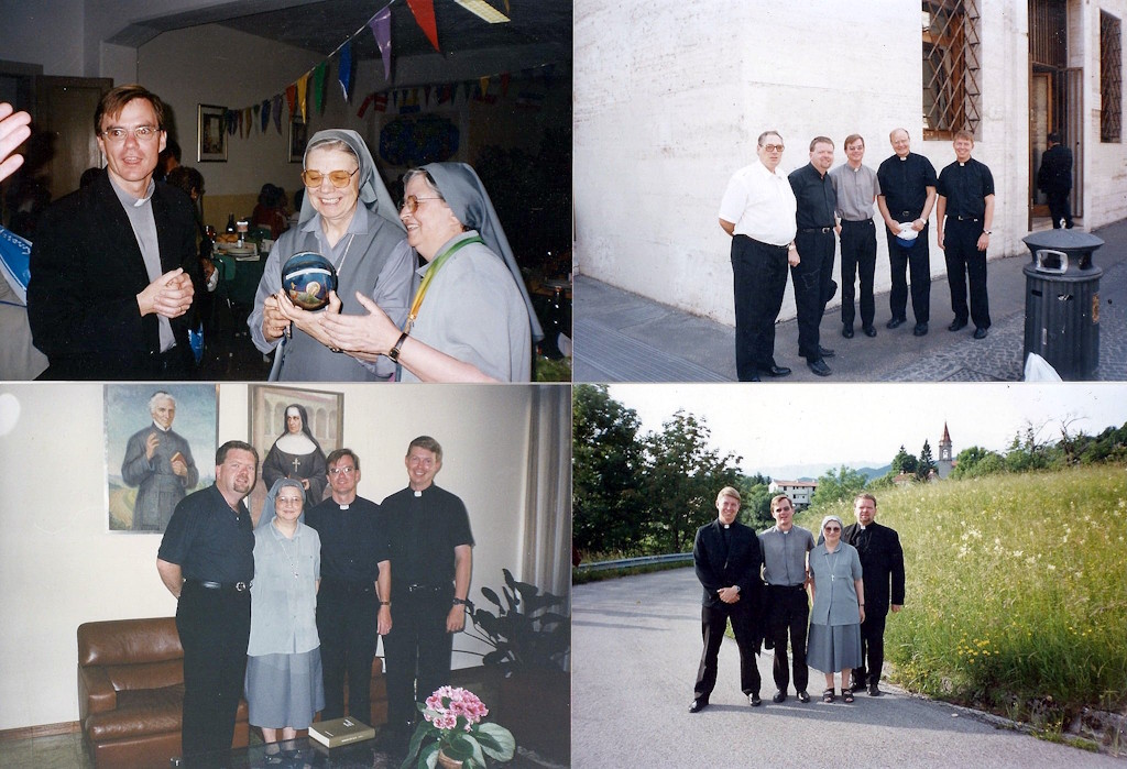 Nach der Heiligsprechung des Luigi Scrosoppi die Oratorianer des hl. Philipp Neri aus Oudtshoorn gemeinsam mit den Schwestern des Hl. Luigi Scrosoppi