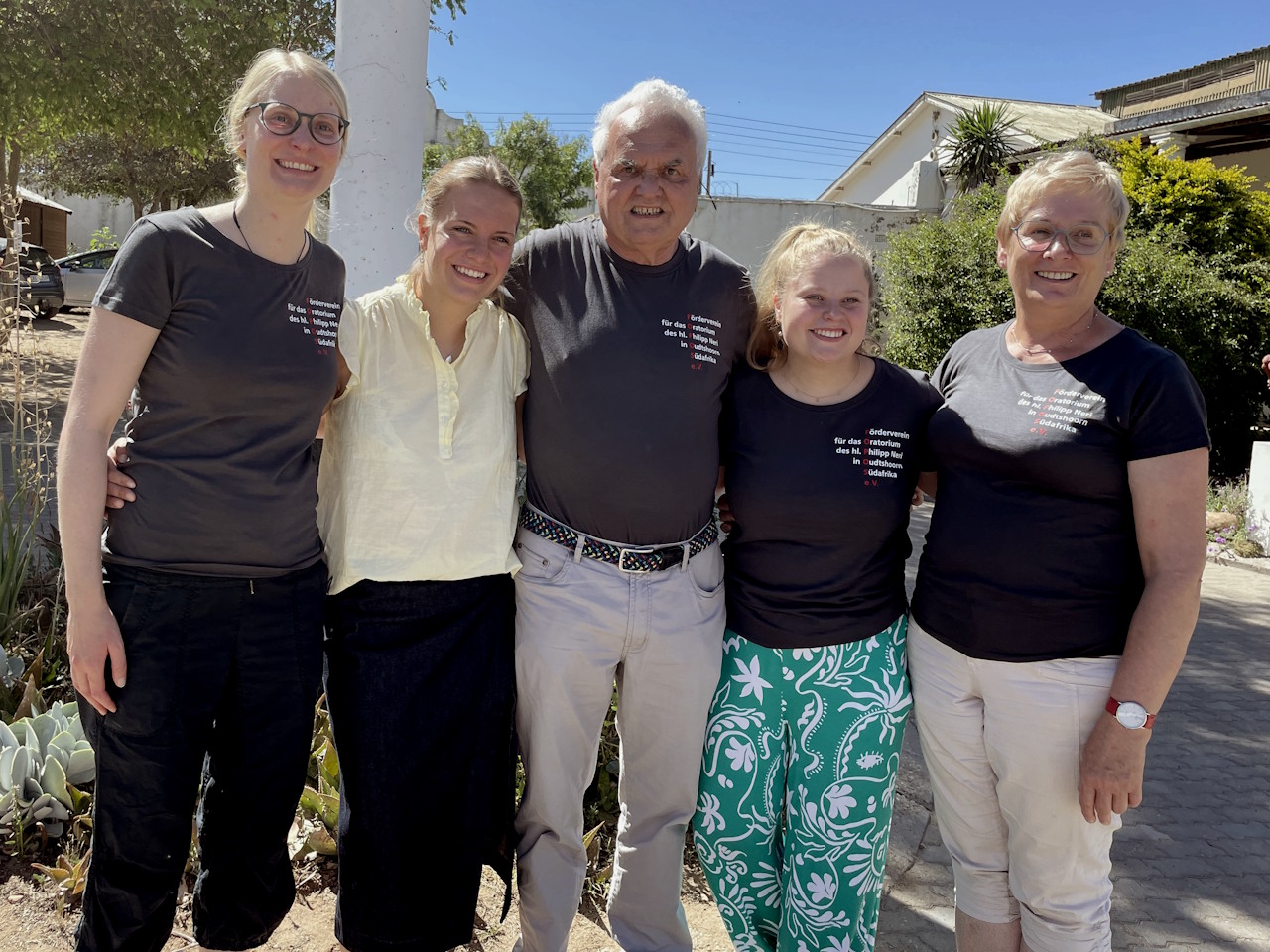 Lena, Jette, Klaus, Annika und Maria